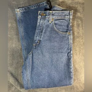 Carhartt Men's Relaxed Blue Jeans Flannel Lined